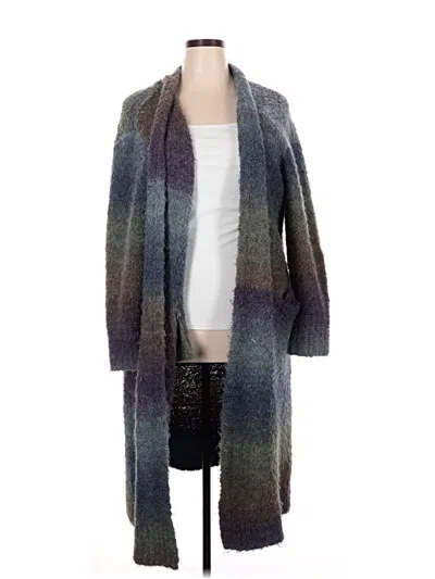 Pre-owned Caslon Cardigan Sweater In Gray