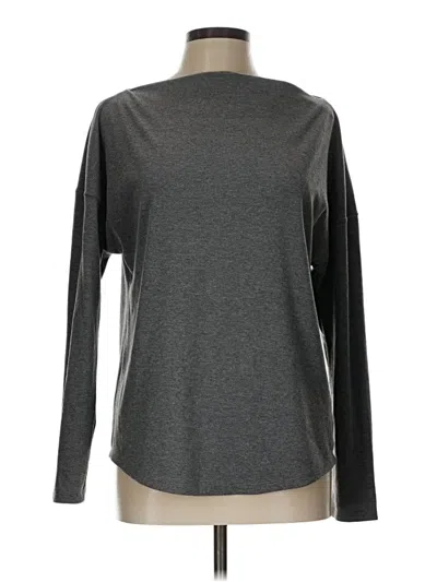 Pre-owned Caslon Cardigan Sweater In Gray