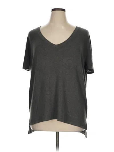 Pre-owned Caslon Cardigan Sweater In Gray