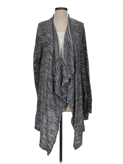 Pre-owned Caslon Cardigan Sweater In Gray