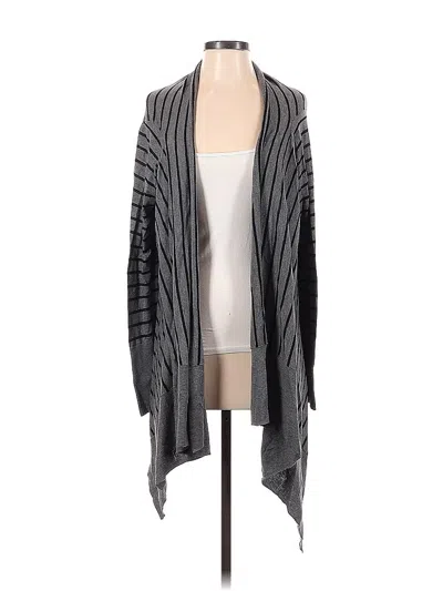 Pre-owned Caslon Cardigan Sweater In Gray