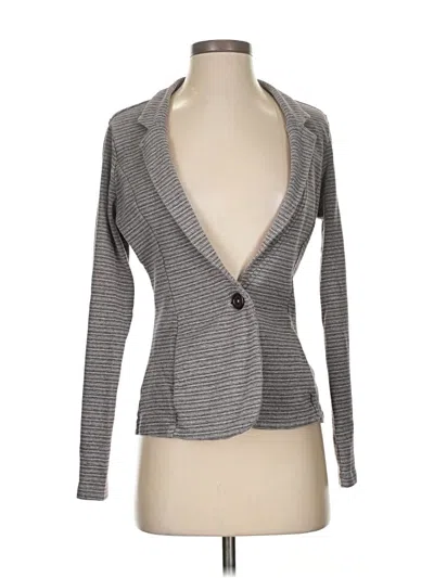 Pre-owned Caslon Cardigan Sweater In Gray