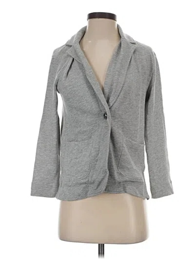 Pre-owned Caslon Cardigan Sweater In Gray