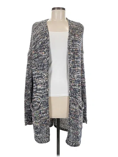 Pre-owned Caslon Cardigan Sweater In Gray
