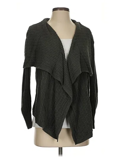 Pre-owned Caslon Cardigan Sweater In Gray
