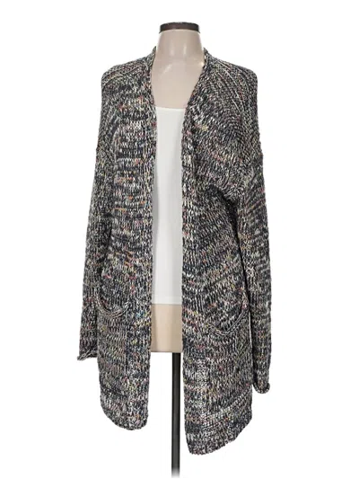 Pre-owned Caslon Cardigan Sweater In Gray