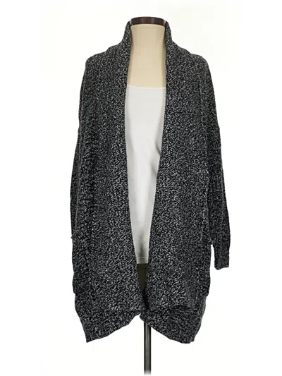 Pre-owned Caslon Cardigan Sweater In Gray