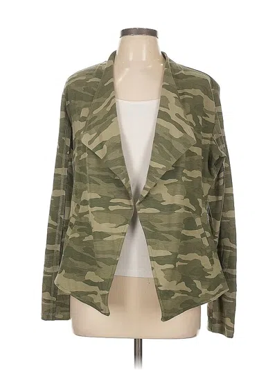 Pre-owned Caslon Cardigan Sweater In Green