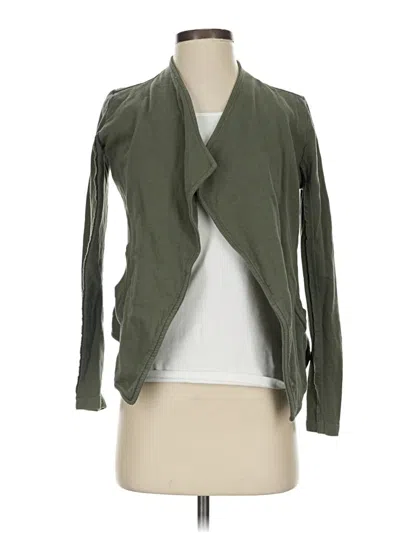 Pre-owned Caslon Cardigan Sweater In Green