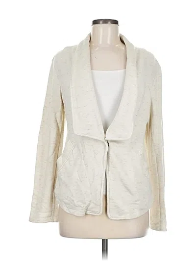 Pre-owned Caslon Cardigan Sweater In Ivory
