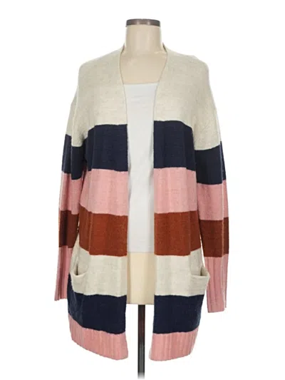 Pre-owned Caslon Cardigan Sweater In Pink