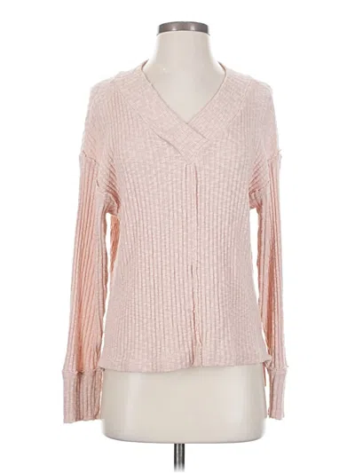 Pre-owned Caslon Cardigan Sweater In Pink