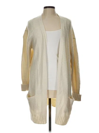 Pre-owned Caslon Cardigan Sweater In Tan