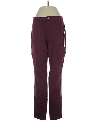 Caslon Cargo Pants In Burgundy