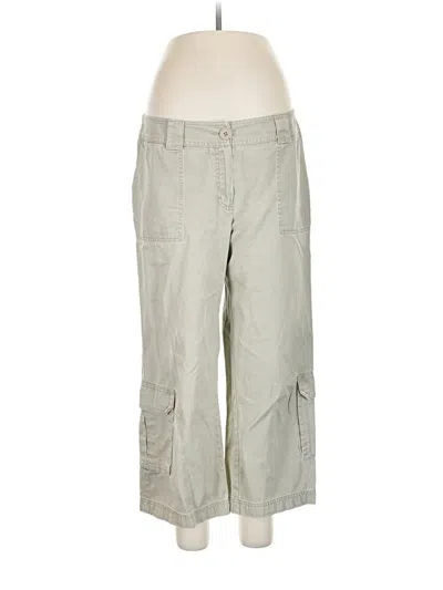 Pre-owned Caslon Cargo Pants In Gray