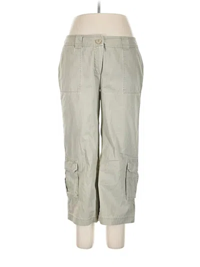 Pre-owned Caslon Cargo Pants In Gray