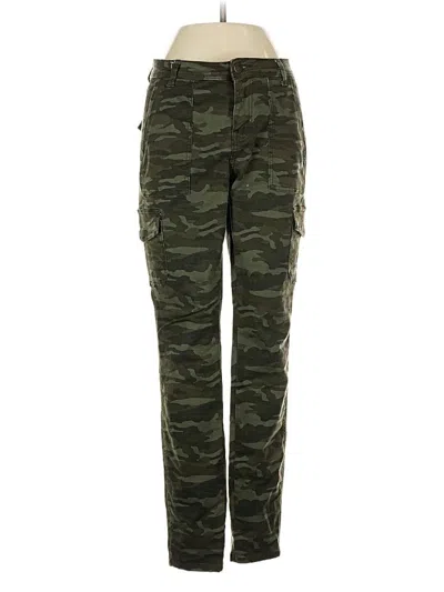 Pre-owned Caslon Cargo Pants In Green