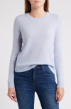 Caslon ® Cashmere Crewneck Sweater In Blue Thread