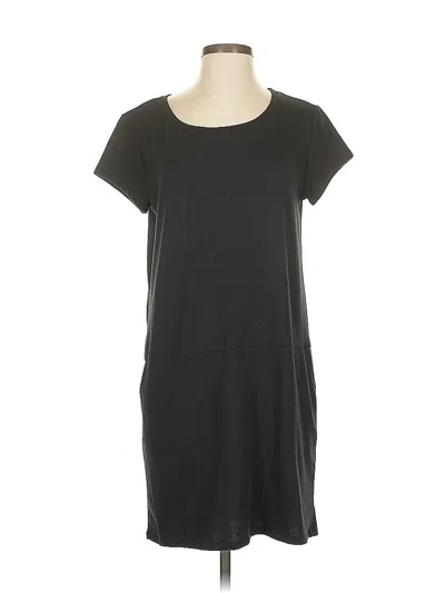 Pre-owned Caslon Casual Dress In Black