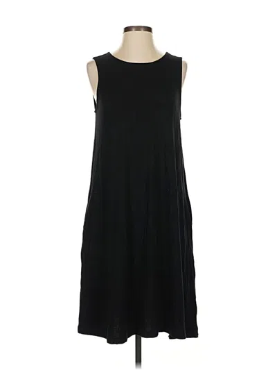 Pre-owned Caslon Casual Dress In Black