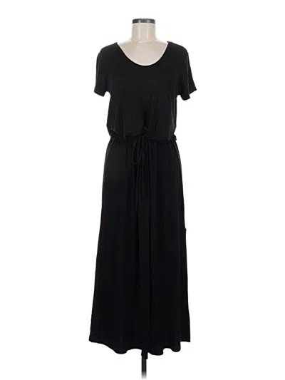 Pre-owned Caslon Casual Dress In Black
