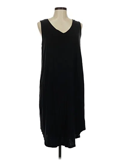 Pre-owned Caslon Casual Dress In Black