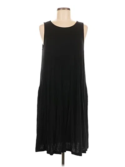 Pre-owned Caslon Casual Dress In Black