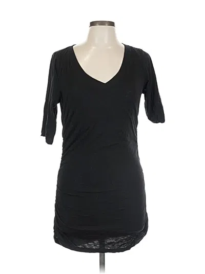 Pre-owned Caslon Casual Dress In Black