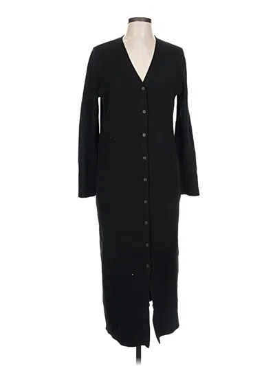 Pre-owned Caslon Casual Dress In Black