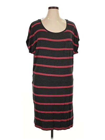 Pre-owned Caslon Casual Dress In Black