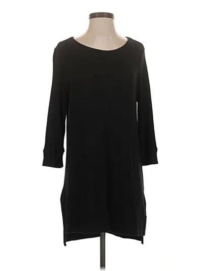Pre-owned Caslon Casual Dress In Black