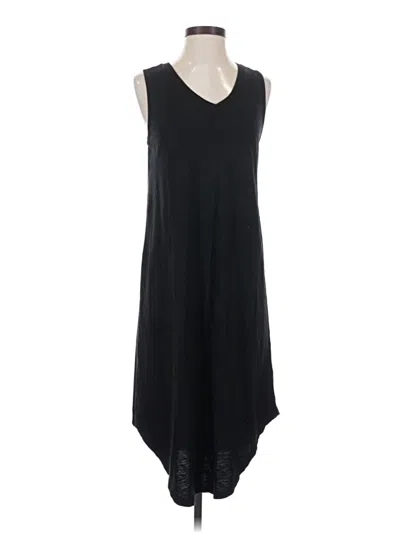 Pre-owned Caslon Casual Dress In Black