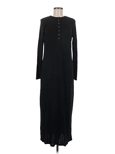 Pre-owned Caslon Casual Dress In Black