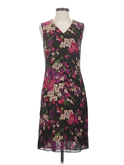 Pre-owned Caslon Casual Dress In Black