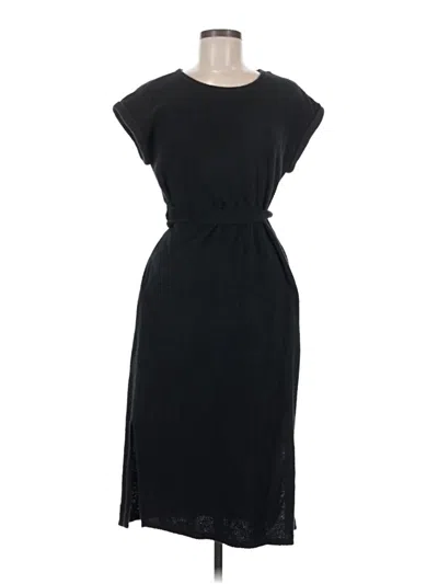 Pre-owned Caslon Casual Dress In Black