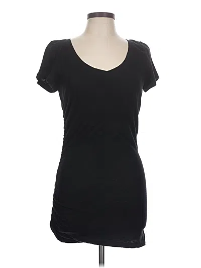 Pre-owned Caslon Casual Dress In Black