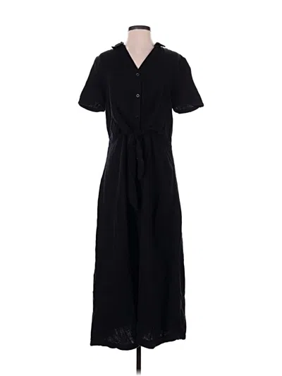 Pre-owned Caslon Casual Dress In Black