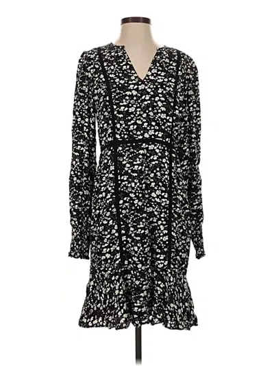 Pre-owned Caslon Casual Dress In Black