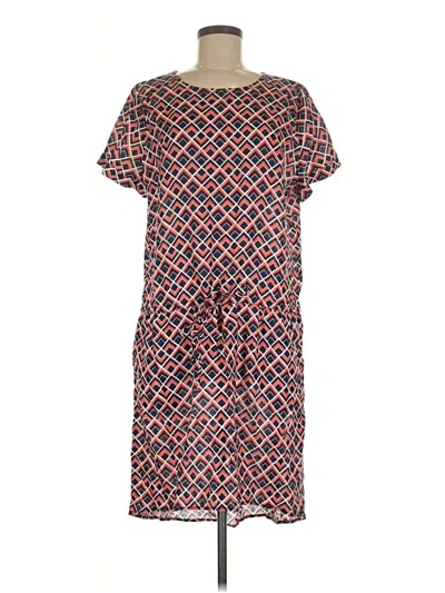 Pre-owned Caslon Casual Dress In Blue