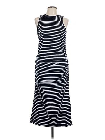 Pre-owned Caslon Casual Dress In Blue