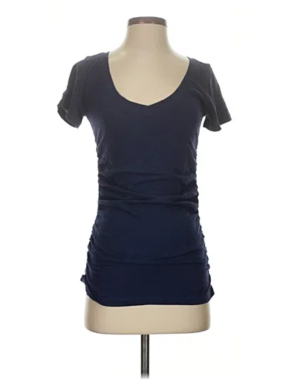 Pre-owned Caslon Casual Dress In Blue