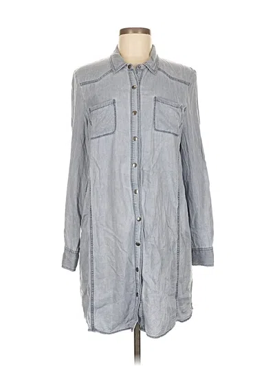 Pre-owned Caslon Casual Dress In Gray