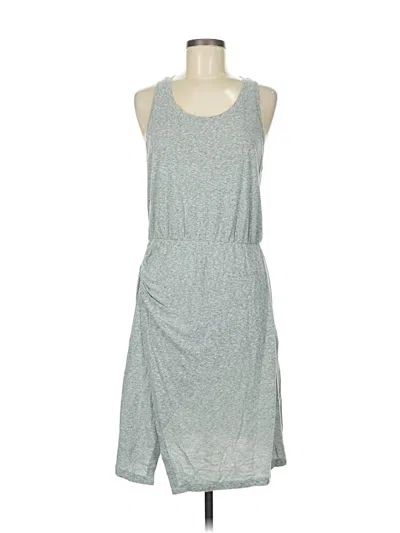 Pre-owned Caslon Casual Dress In Gray