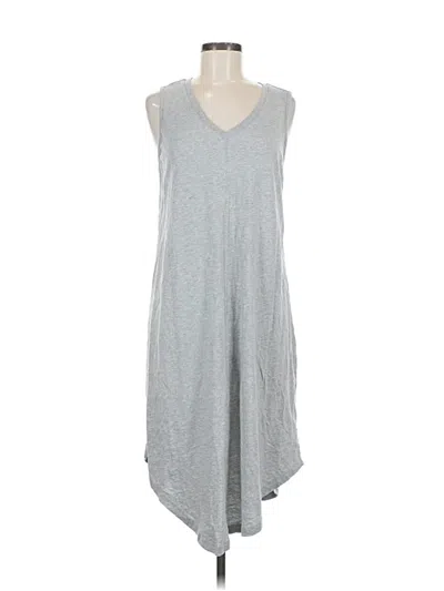 Pre-owned Caslon Casual Dress In Gray