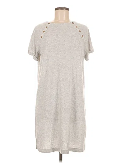 Pre-owned Caslon Casual Dress In Gray