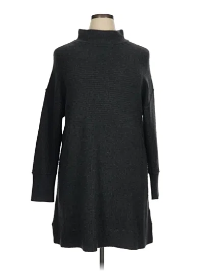 Pre-owned Caslon Casual Dress In Gray