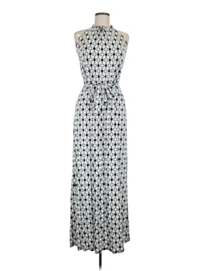 Pre-owned Caslon Casual Dress In Gray