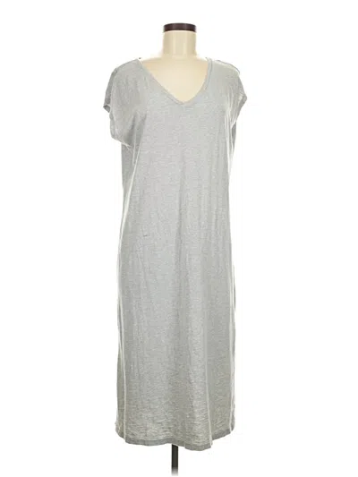 Pre-owned Caslon Casual Dress In Gray