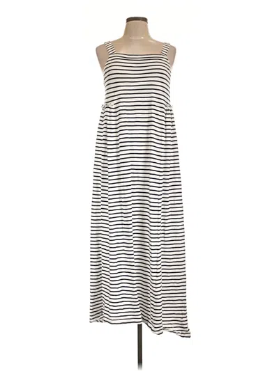 Pre-owned Caslon Casual Dress In Gray