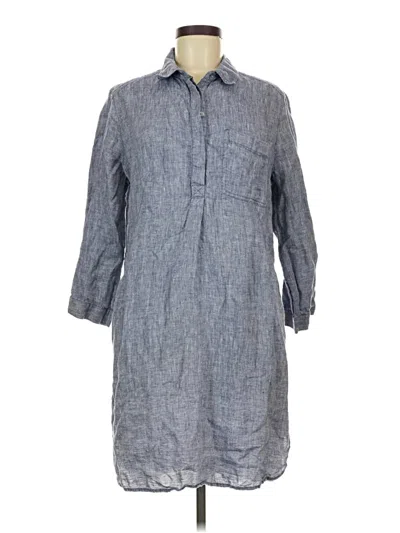 Pre-owned Caslon Casual Dress In Gray